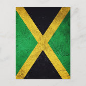 Jamaicaanse vlag briefkaart (Voorkant)