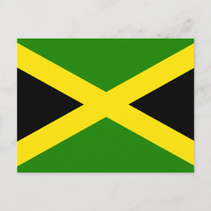 Jamaicaanse vlag briefkaart