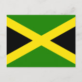 Jamaicaanse vlag briefkaart (Voorkant)