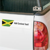 Jamaicaanse vlag bumpersticker (Op Truck)