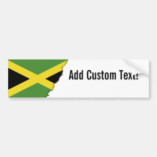 Jamaicaanse vlag bumpersticker
