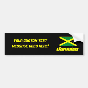 Jamaicaanse vlag bumpersticker