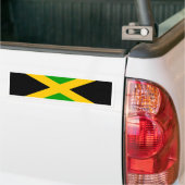 Jamaicaanse vlag bumpersticker (Op Truck)