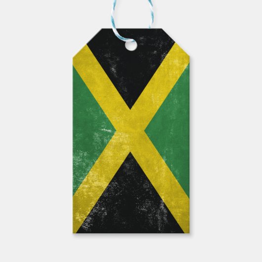 Jamaicaanse vlag cadeaulabel (Voorkant)