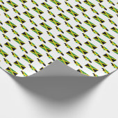 JAMAICAANSE VLAG CADEAUPAPIER (Hoek)