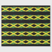 Jamaicaanse vlag cadeaupapier (Vlak)