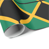 Jamaicaanse vlag cadeaupapier (Rol Hoek)