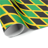 Jamaicaanse vlag cadeaupapier (Rol Hoek)