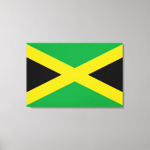 Jamaicaanse vlag canvas afdruk (Voorkant)