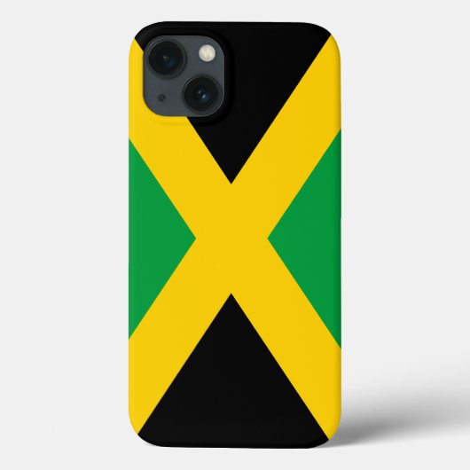 Jamaicaanse Vlag Case-Mate iPhone Case (Achterkant)