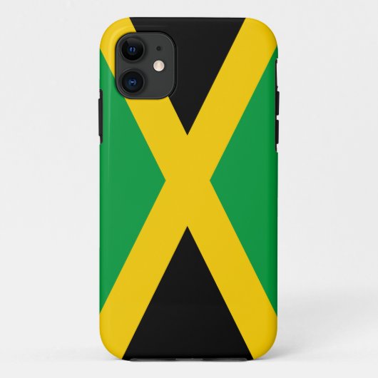 Jamaicaanse Vlag Case-Mate iPhone Case (Achterkant)