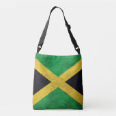 Jamaicaanse vlag crossbody tas (Achterkant)