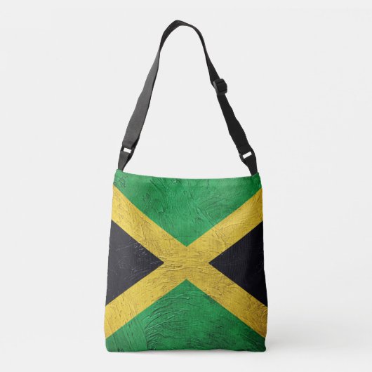 Jamaicaanse vlag crossbody tas (Achterkant)