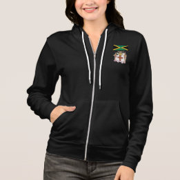 Jamaicaanse Vlag & Culturele Symbolen Trots Hoodie