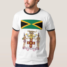 Jamaicaanse Vlag & Culturele Symbolen Trots T-shirt