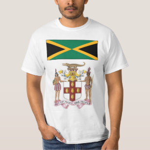 Jamaicaanse Vlag & Culturele Symbolen Trots T-shirt