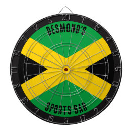 Jamaicaanse vlag dartbord