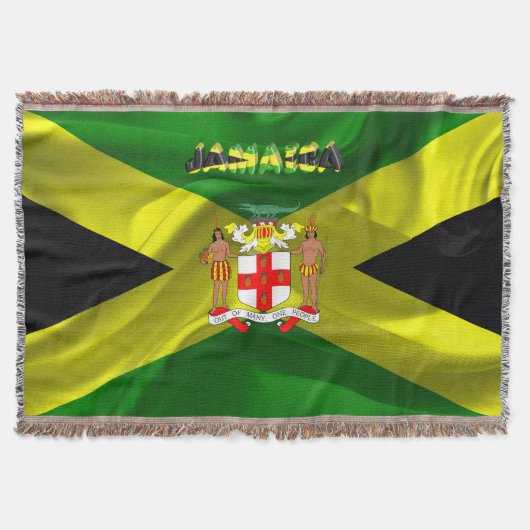Jamaicaanse vlag deken (Voorkant)