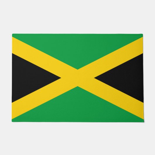 Jamaicaanse vlag deurmat (Voorkant)