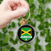 Jamaicaanse vlag Emblem Jamaica Sleutelhanger (Hand)