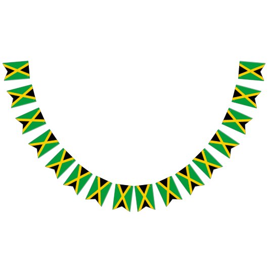 Jamaicaanse vlag en Jamaica Banners/bruiloft Vlaggetjes (Alle)