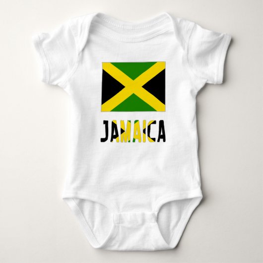 Jamaicaanse vlag en Jamaica Romper (Voorkant)
