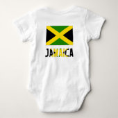 Jamaicaanse vlag en Jamaica Romper (Achterkant)
