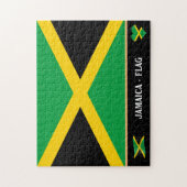 Jamaicaanse vlag en Jamaicaans land / Jamaica Legpuzzel (Verticaal)