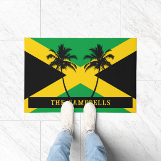 Jamaicaanse vlag familienaam deurmat