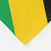 Jamaicaanse vlag fleece deken (Hoek)