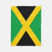 Jamaicaanse vlag fleece deken (Voorkant)