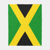 Jamaicaanse vlag fleece deken (Voorkant)