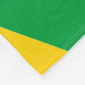 Jamaicaanse vlag fleece deken (Hoek)