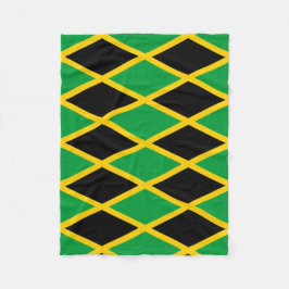 Jamaicaanse vlag fleece gooien deken