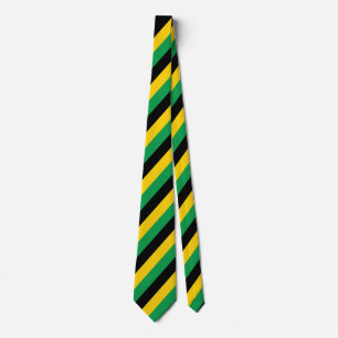 Jamaicaanse vlag - geïnspireerd Stropdas