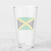Jamaicaanse vlag glas (Achterkant)