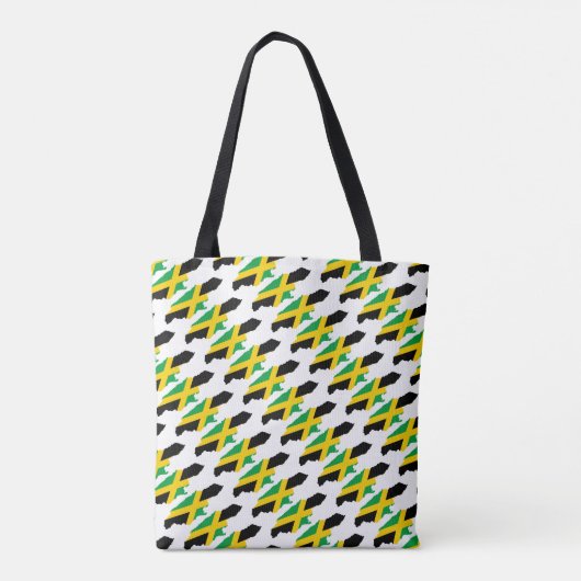 JAMAICAANSE VLAG | Gods hart | Jesaja 40 Tote Bag (Achterkant)