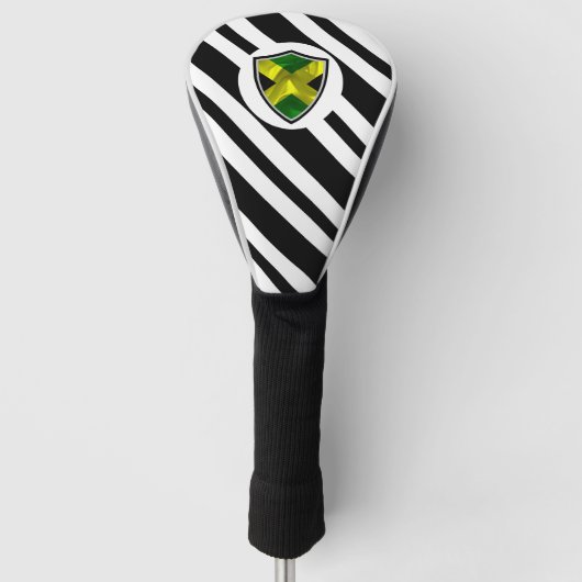 Jamaicaanse vlag golfheadcover (Voorkant)