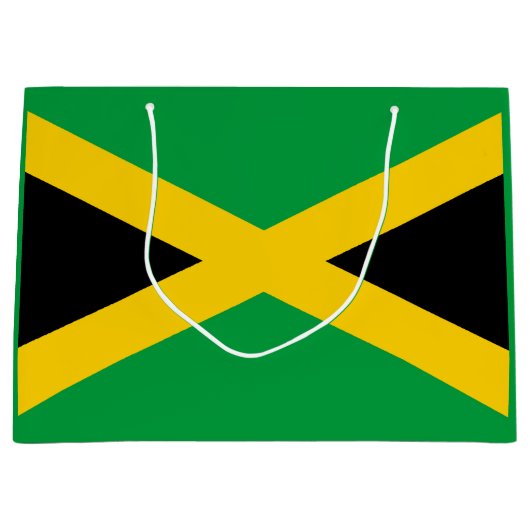 Jamaicaanse vlag groot cadeauzakje (Voorkant)