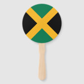 Jamaicaanse vlag handwaaier (Voorkant)