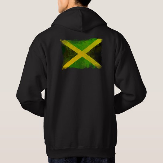 Jamaicaanse vlag hoodie (Achterkant)
