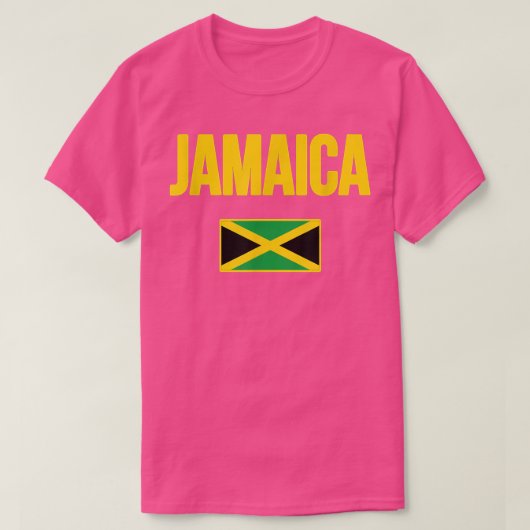 Jamaicaanse vlag Jamaica Gift Souvenir T-shirt (Design voorkant)