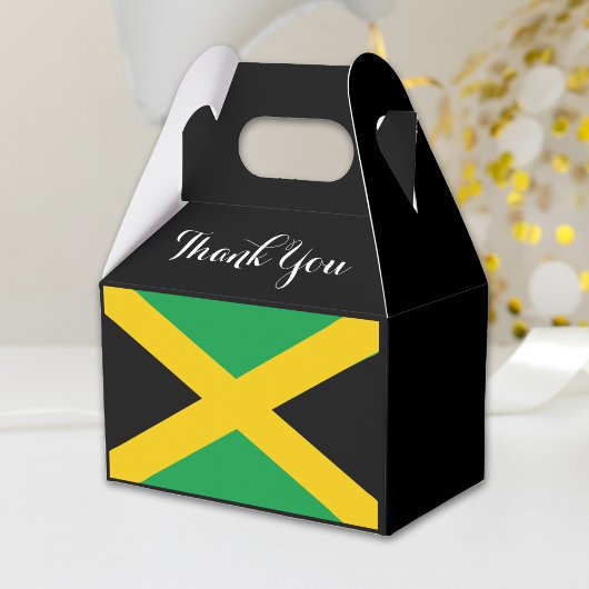 Jamaicaanse vlag Jamaica Party Dank u Bedankdoosjes