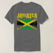 Jamaicaanse vlag Jamaica T-shirt (Design voorkant)