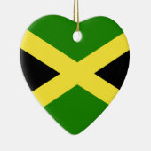 Jamaicaanse vlag keramisch ornament (Rechts)