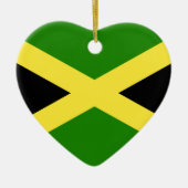 Jamaicaanse vlag keramisch ornament (Voorkant)