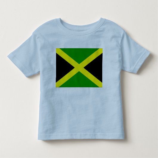 Jamaicaanse vlag kinder shirts (Voorkant)
