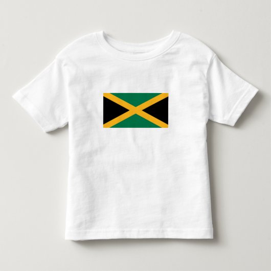 Jamaicaanse vlag kinder shirts (Voorkant)