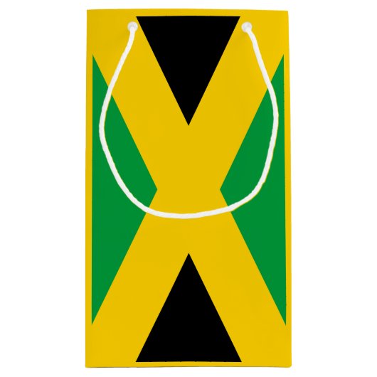Jamaicaanse vlag klein cadeauzakje (Achterkant)