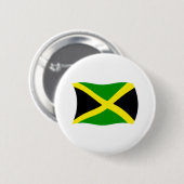 Jamaicaanse vlag knop ronde button 5,7 cm (Voorkant /achterkant)